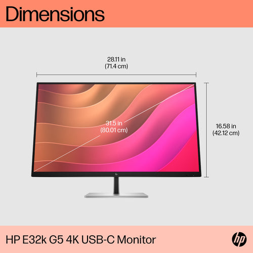 HP E32k G5 4K computer monitor 80 cm (31.5 HP E32k G5 4K computer monitor 80 cm (31.5